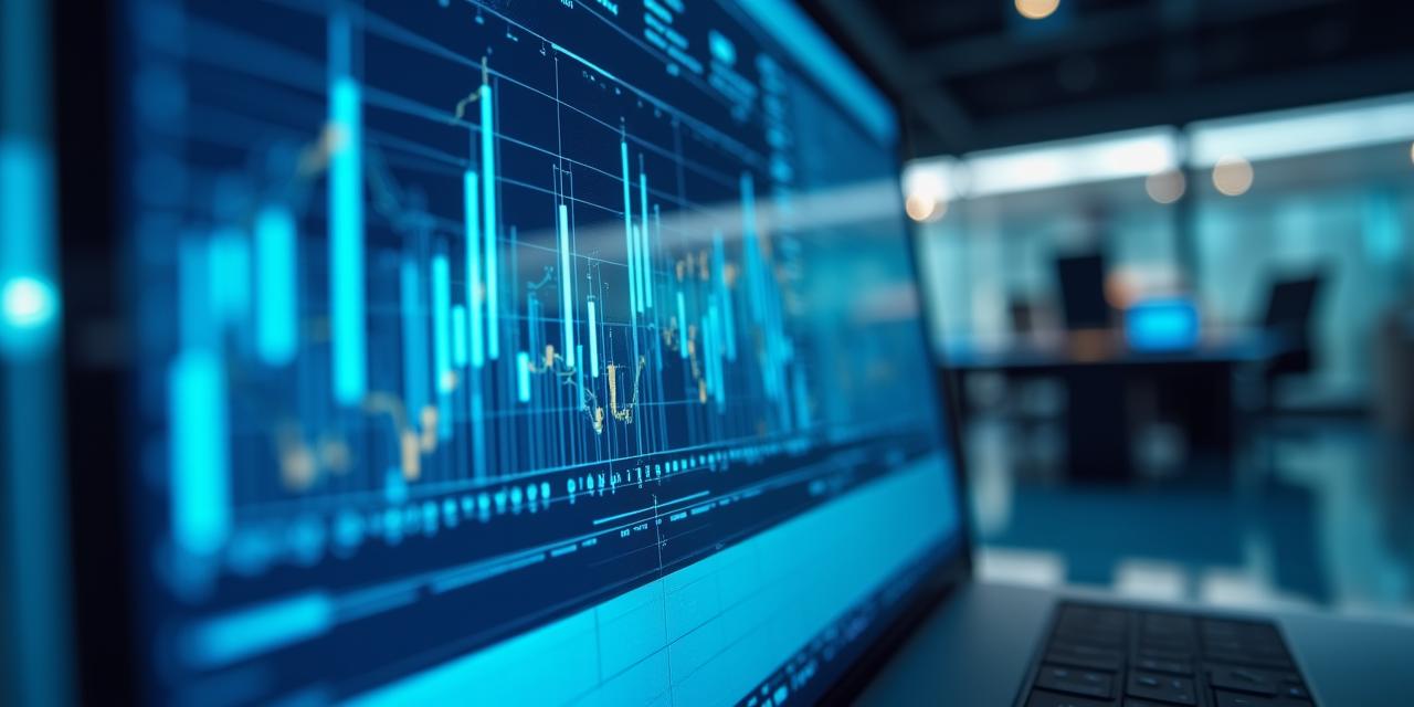 A sleek, modern business dashboard with clean data visualizations